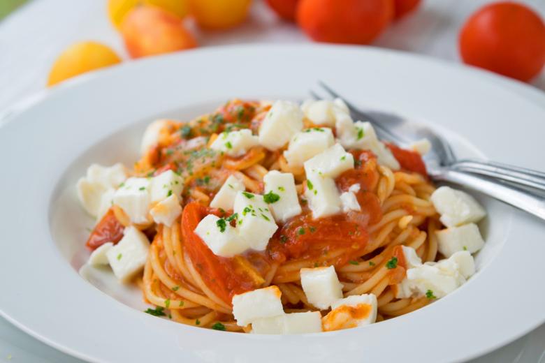 Tomaten-Mozzarella-Sauce
