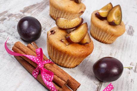 Zwetschgen-Muffins