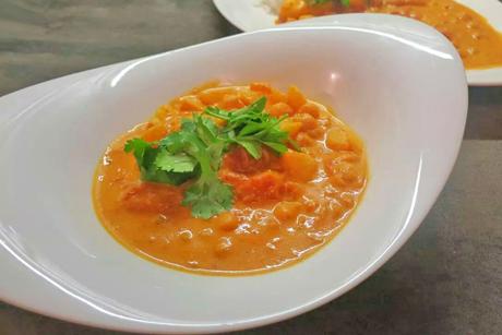 Mango-Kürbis-Curry