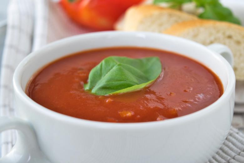 Tomaten-Kokos-Suppe