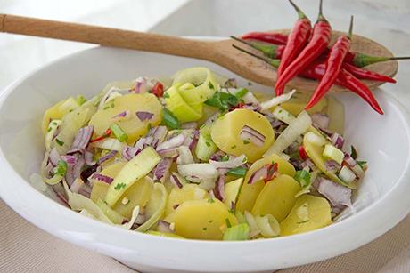 Feuriger Kartoffelsalat
