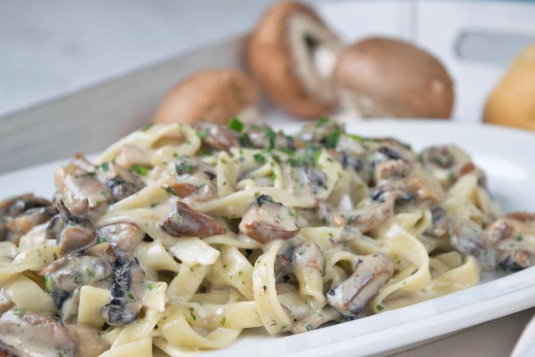 Pilz-Bolognese