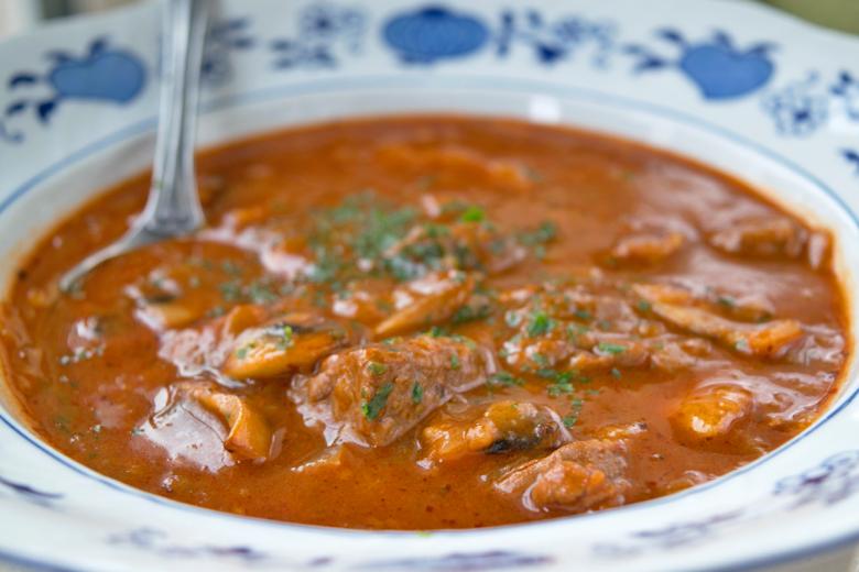 Pilz-Gulasch