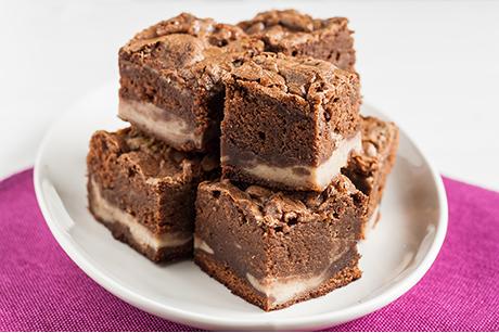 Marmorbrownies mit Eierlikör