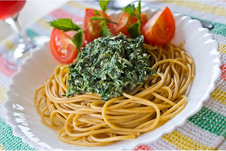 Brennnesselpasta
