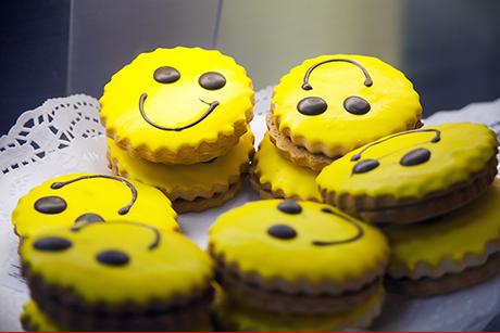 Smiley-Guetzli