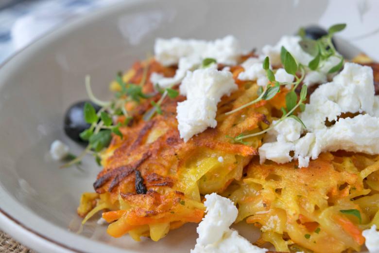 Rüebliplätzchen als Häppchen