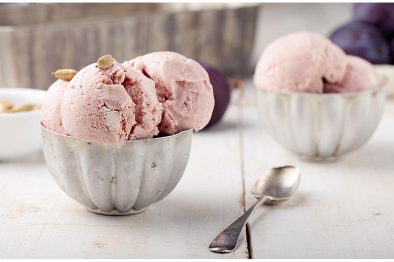 Zwetschgen-Rahm-Glace