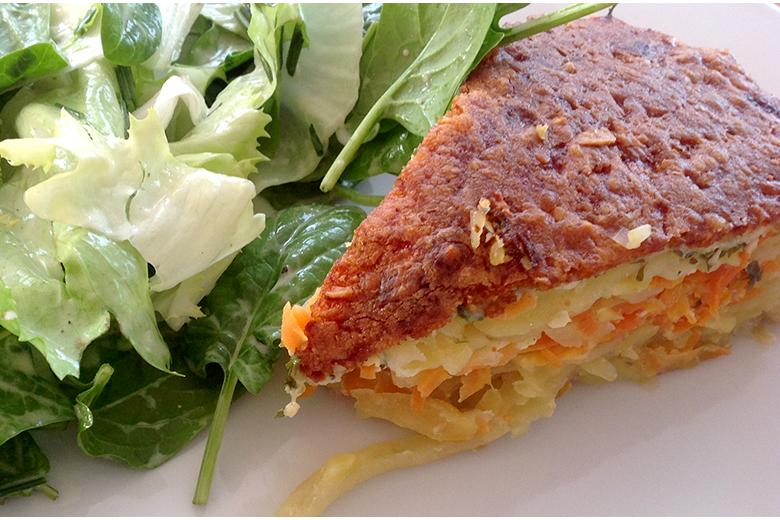 Kartoffel-Rüebli-Quiche