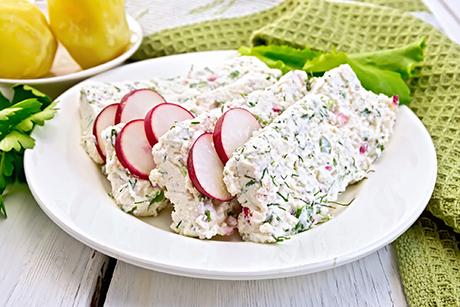 Joghurt-Kräuter Terrine
