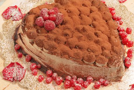 Tiramisu mit Herz