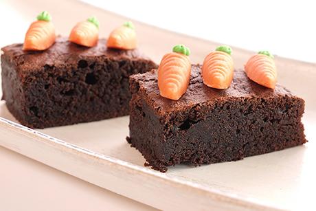 Oster-Brownies mit Rüebli