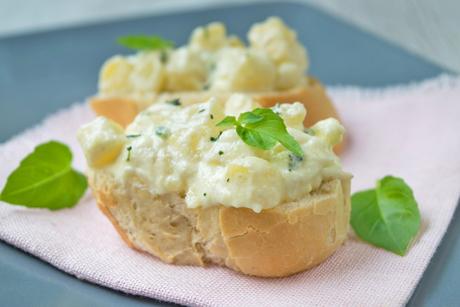 Lauch-Kartoffel-Canapés