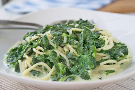 Gorgonzola-Spinat-Pasta