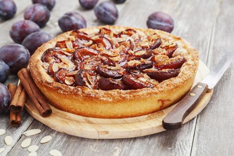Mandel-Pflaumen-Tarte