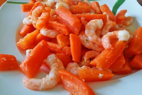 Rüebli-Scampi-Beilage
