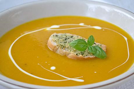 Bananen-Curry-Suppe