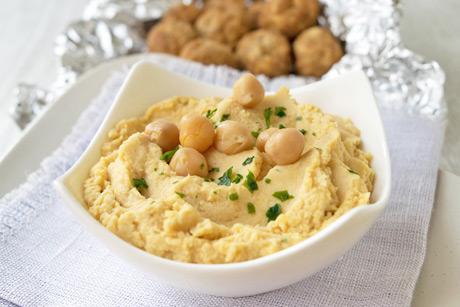 Kichererbsen-Dip-Sauce