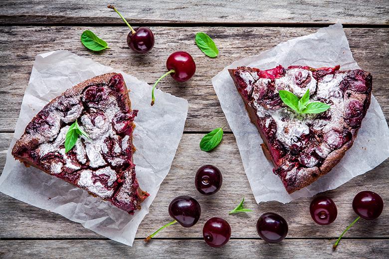 Schokoladen-Kirsch-Clafoutis
