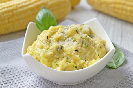 Polenta mit Lauch