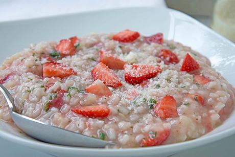 Erdbeerrisotto