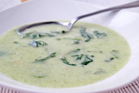 Spinat-Käse-Suppe