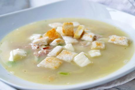 Schinken-Käse-Suppe