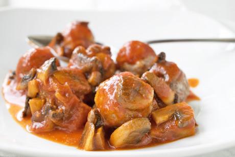 Champignon-Tomatensauce