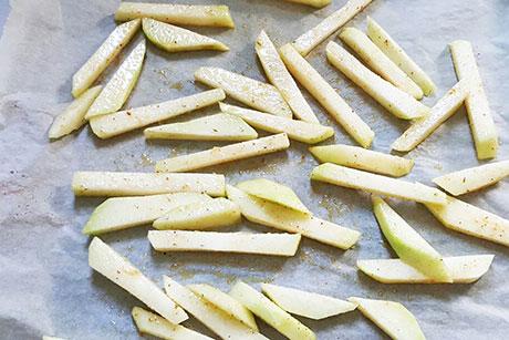 Kohlrabi Pommes