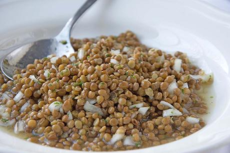 Apfel-Vinaigrette mit Safran