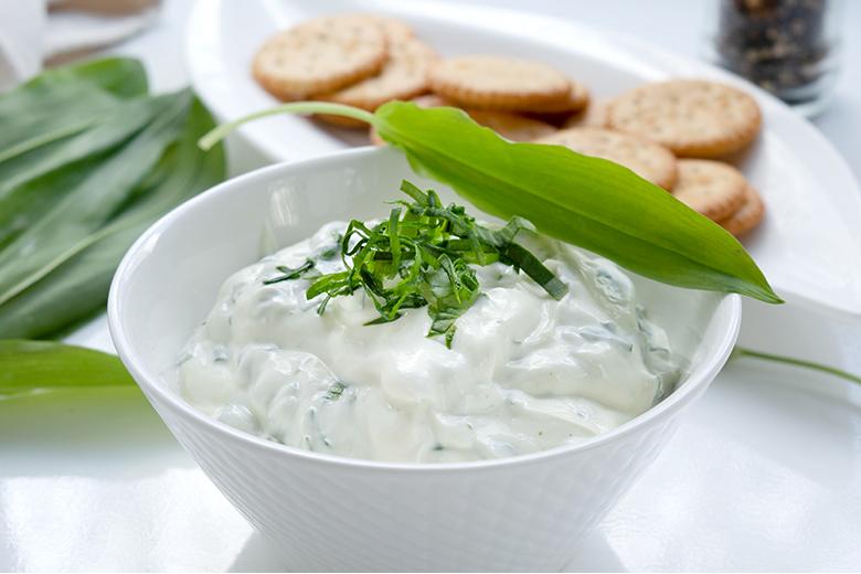 Bärlauch-Mousse