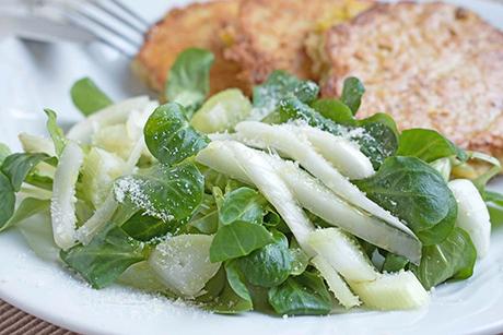 Fenchelsalat mit Käse