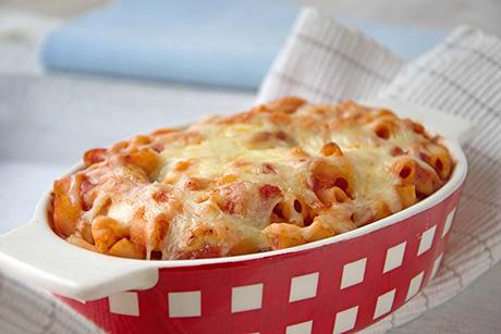 Überbackene Ziti