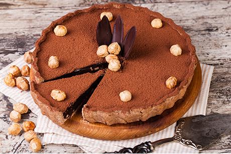 Einfache Schoggi-Tarte