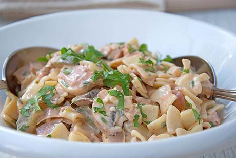 Vollkornnudelsalat