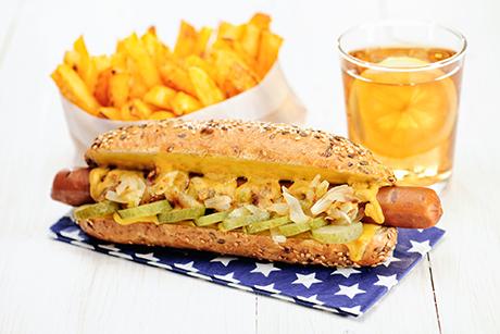 Vegetarische Hotdogs
