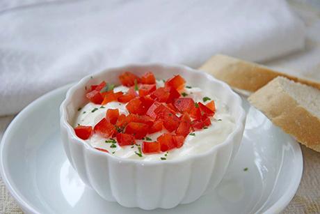 Peperoni-Joghurt-Dip
