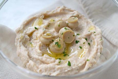 Kichererbsen-Champignon-Dip