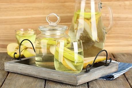 Apfel-Birnen-Bowle