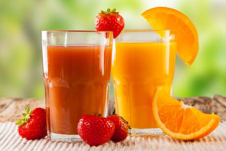 Erdbeer-Orangen Smoothie