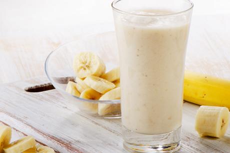 Bananen Shake mit Buttermilch