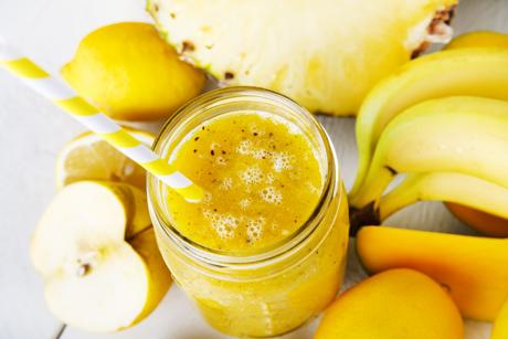 Apfel Ananas Shake
