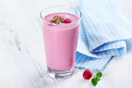 Himbeerfrappé