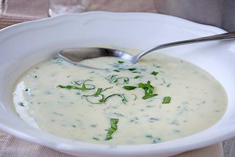 Bärlauch-Kartoffel-Suppe