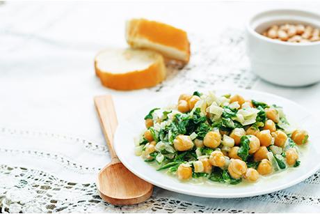 Kichererbsen-Spinat-Suppe