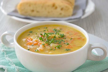 Kürbis-Suppe nach mexikanischer Art