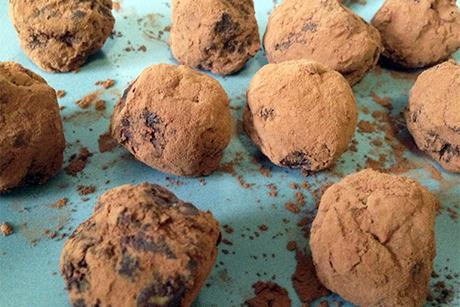 Avocado-Schokoladen-Truffes