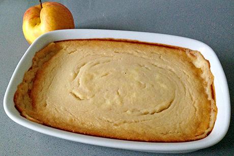 Apfelmus-Griess-Torte