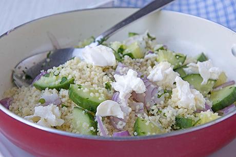 Couscous-Gurken-Salat