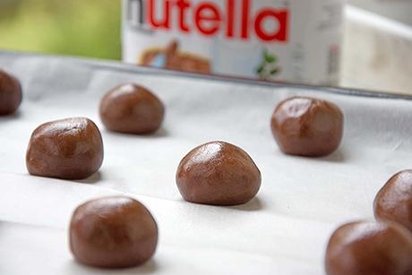 Schnelle Nutellakekse
